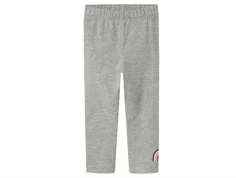 Name It leggings grå meleret med regnbue